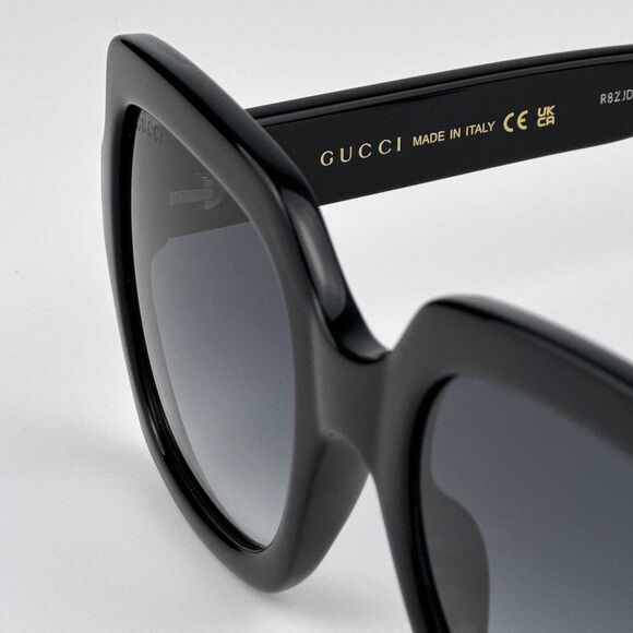 NEW Gucci GG1337S 001 Black Gradient Grey Square Women Sunglasses GG 1337S main image 10